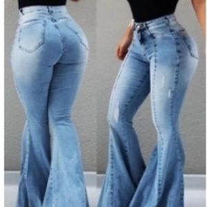 Bell Bottom Jean's with Pockets
